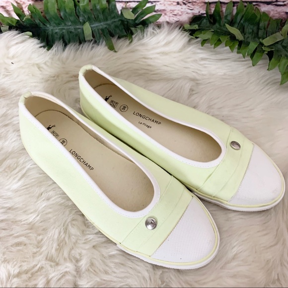 Longchamp Shoes - Longchamp Le Pliage Sneaker Flats Size 38